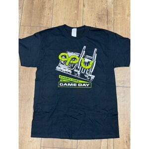 Gildan Graphic T Shirt Men's Large Black Every Day‎ is Game Day CPU Tech